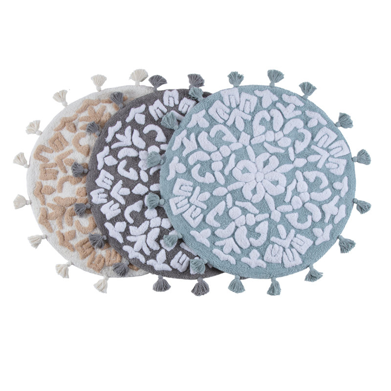 Radle Round Tufted With Tassels Bath Rug & Reviews AllModern